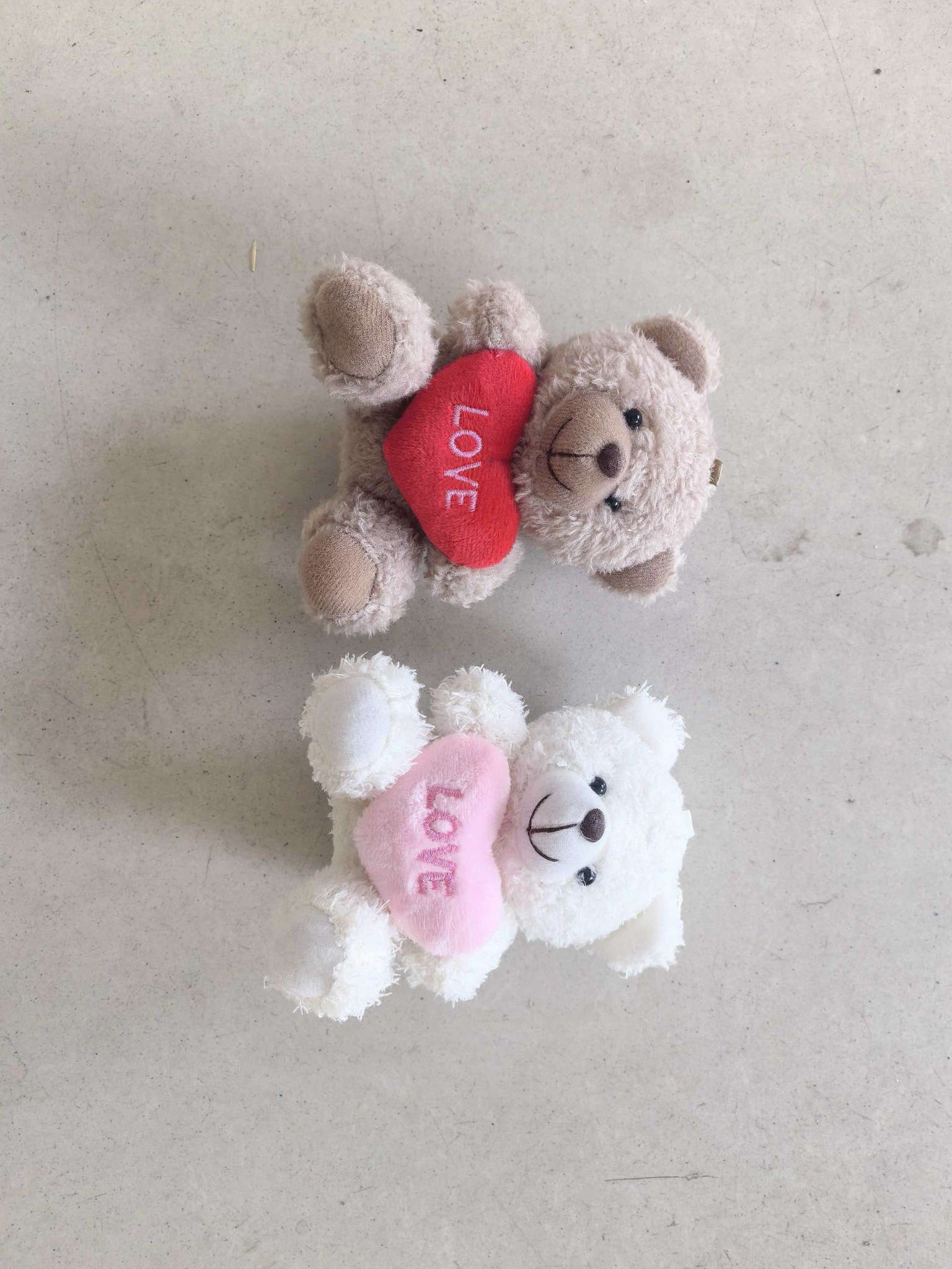 情人节小熊圣诞小熊毛绒玩具外贸内销厂家直销毛绒玩具钥匙扣毛绒玩具详情4