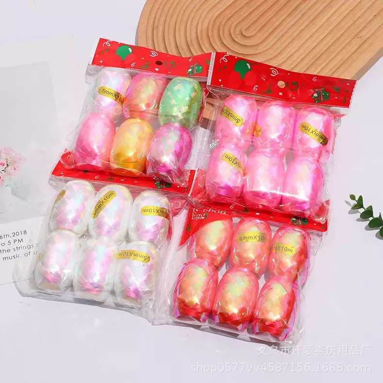 Office cultural atmosphere decoration supplies, 10-meter rainbow film ribbons, small ribbons, birthday flags, paper tassels, water-splashing festival banners, and decorative materials detail image 2