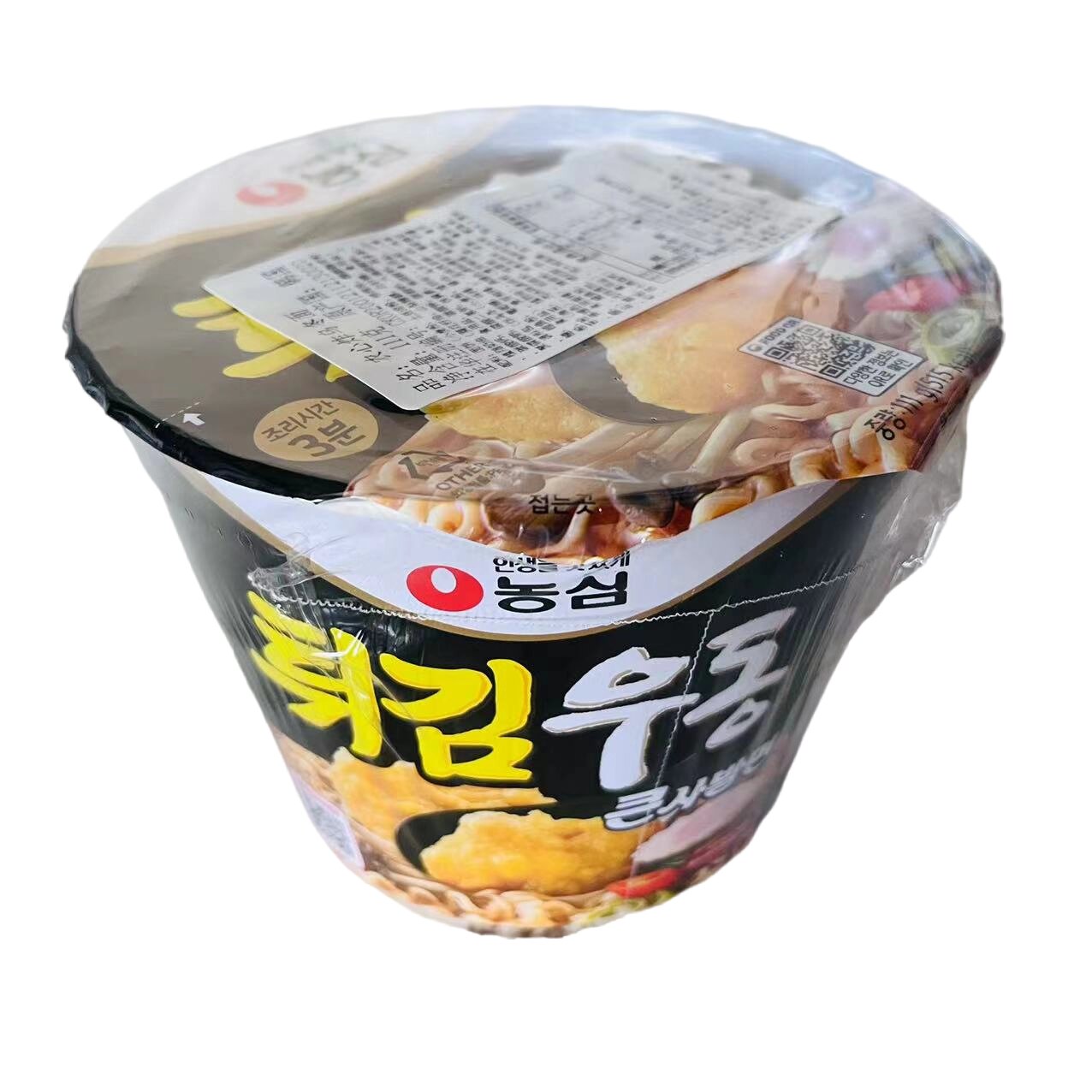 Wholesale free shipping Korean imported snack foods, instant noodles, breakfast substitutes, Nongshim fried udon noodles bucket 111g details Picture