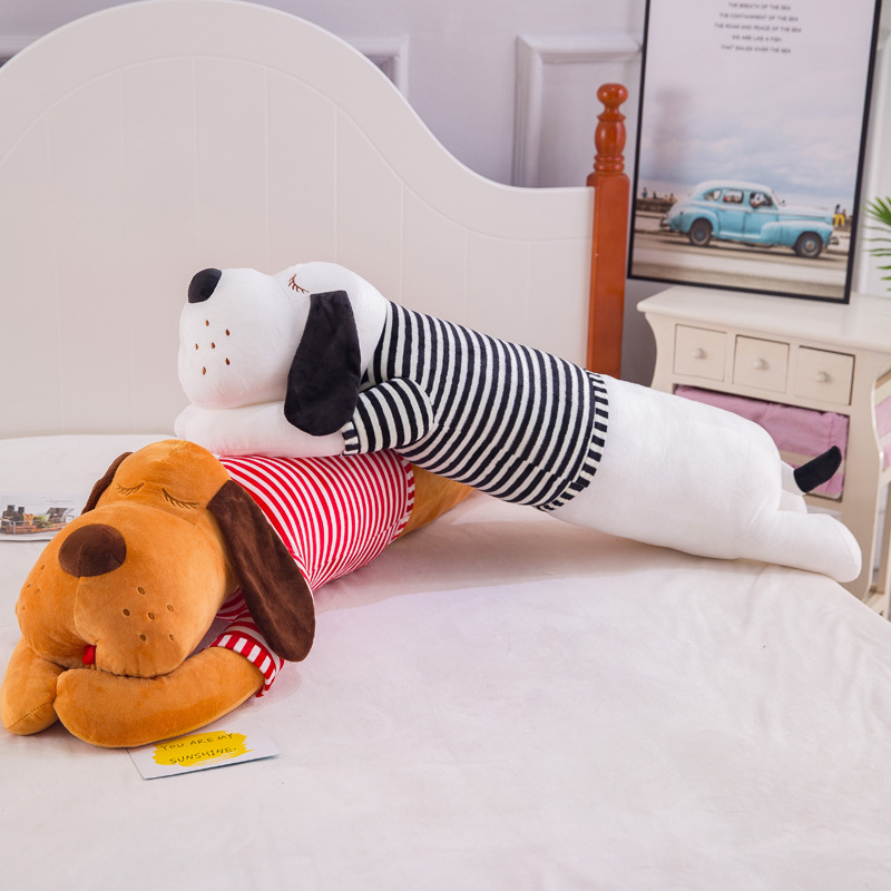 Factory direct sales and wholesale of cartoon cute anime striped dog sleeping cushions, Christmas gifts for girls, one-piece delivery Application Scenario