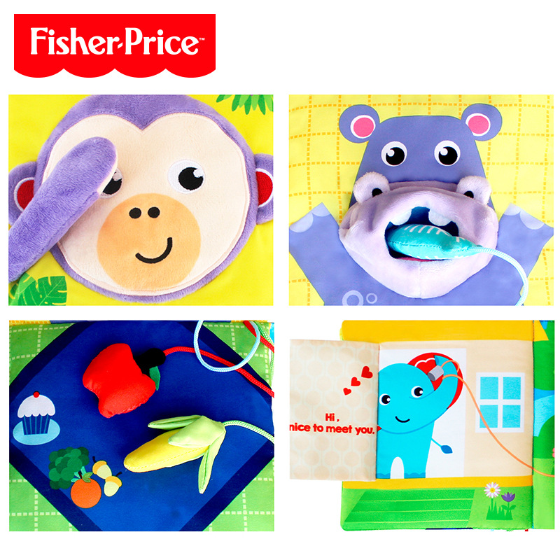 Chen Tai Cloth Book F0827 Avatar 3D Cloth Book Children's Baby Early Education Toys 0-3-6 pieces Application Scenario