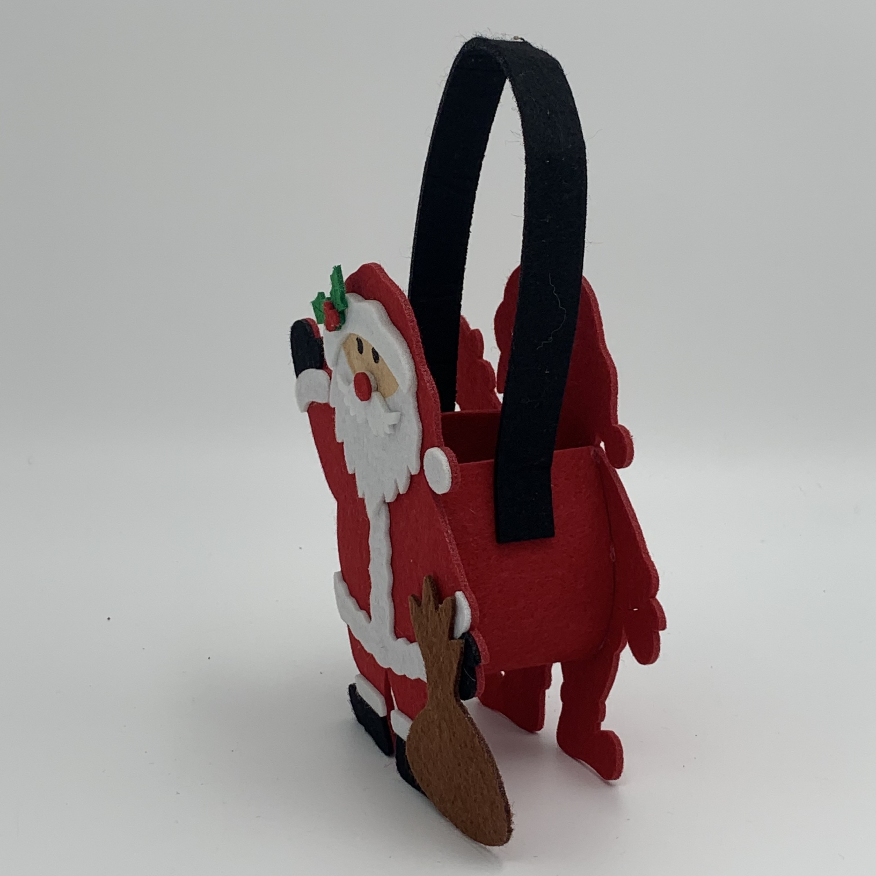 Felt fabric Christmas decoration bag, Christmas tree pendant, Christmas candy bag, Santa Claus, snowman, deer pic 6