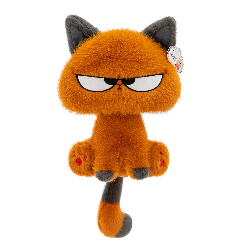 New cool and stylish kitten dolls, cartoon plush toys, cat figurines, living room decorations, girls' throw pillows, children's gifts Item Picture