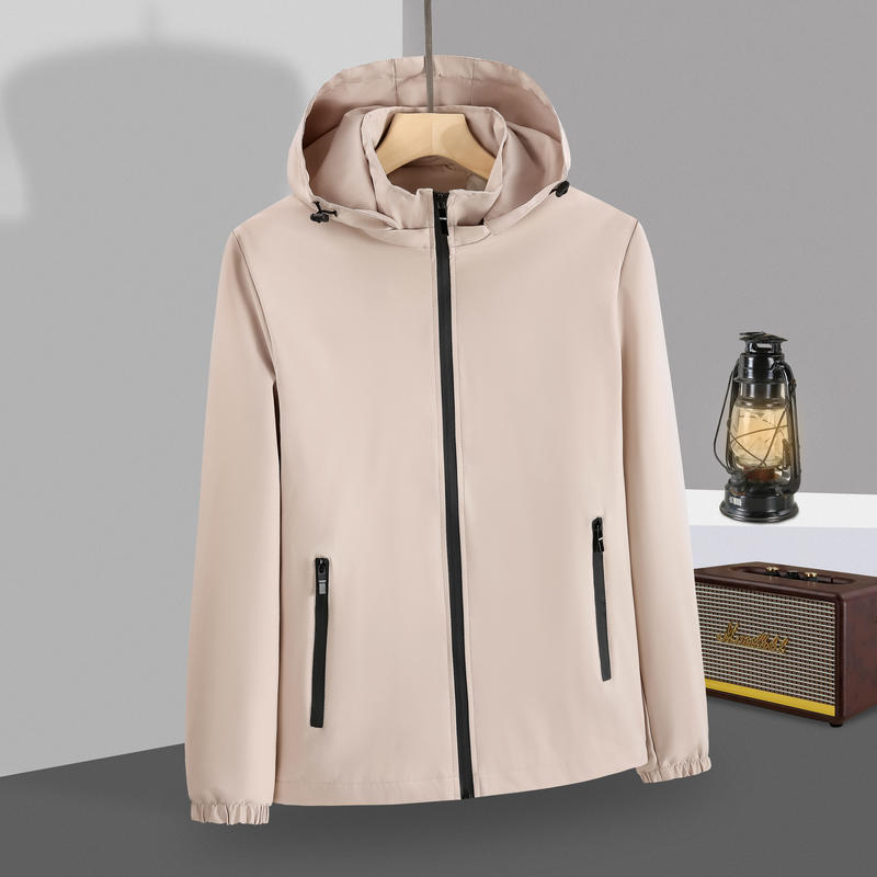 The YIMS-672 thin windbreaker and down jacket has a detachable cap pic 7