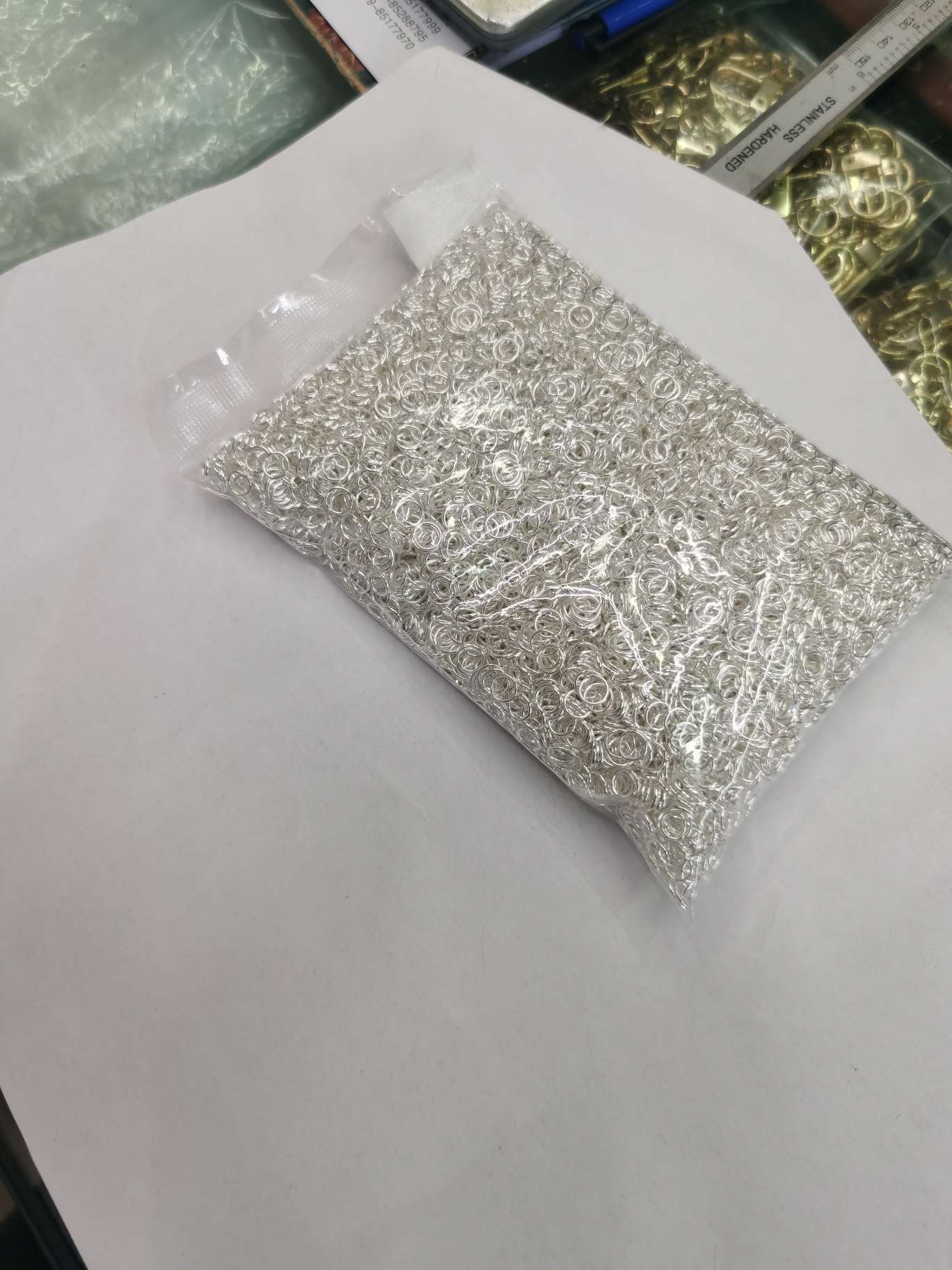饰品配件吸铁石磁扣卡扣弹簧铜螺纹装饰扣美甲小饰品配件多功能耐用卡扣配件细节图