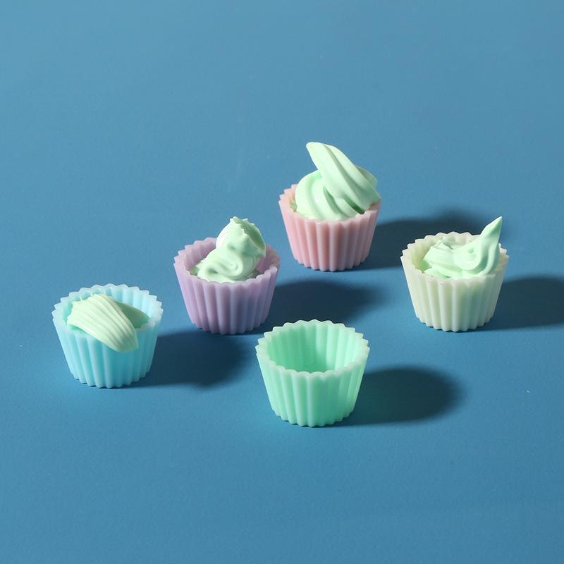 Children's diy cream glue toys, girls' ice cream sweet cups, material kits for making creative cakes, educational details Picture