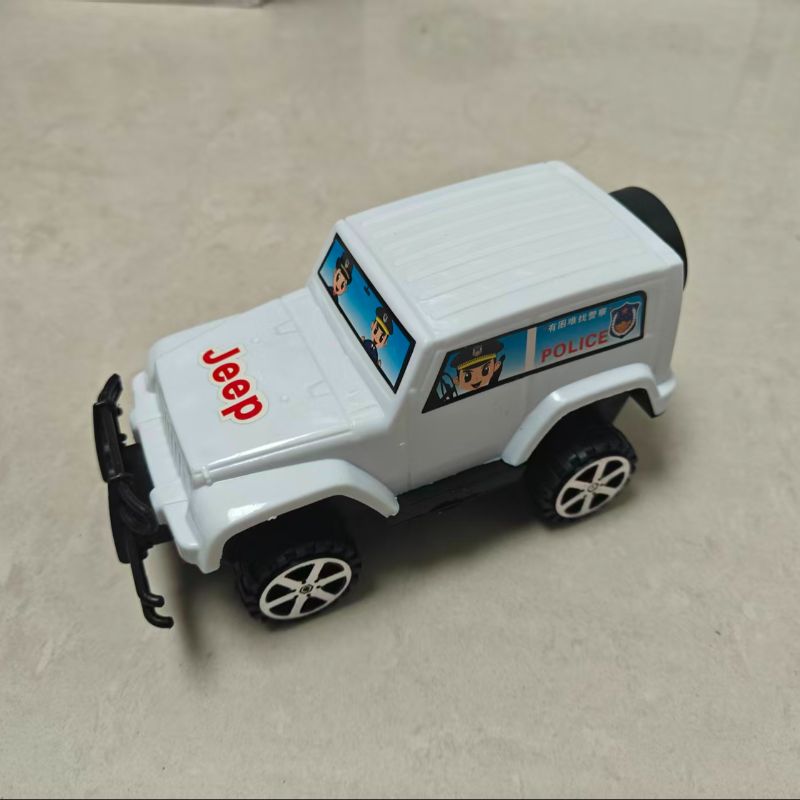 潮玩儿童益智玩具.新款车玩具热销玩具儿童玩具儿童塑料玩具警车咖宝车神吉普车详情1