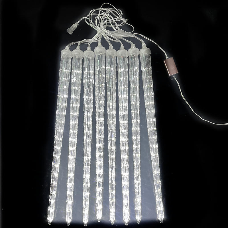 LED冰柱灯 冰锥灯流星雨灯串圣诞灯防水装饰太阳能工程亮化批发彩灯礼品细节图