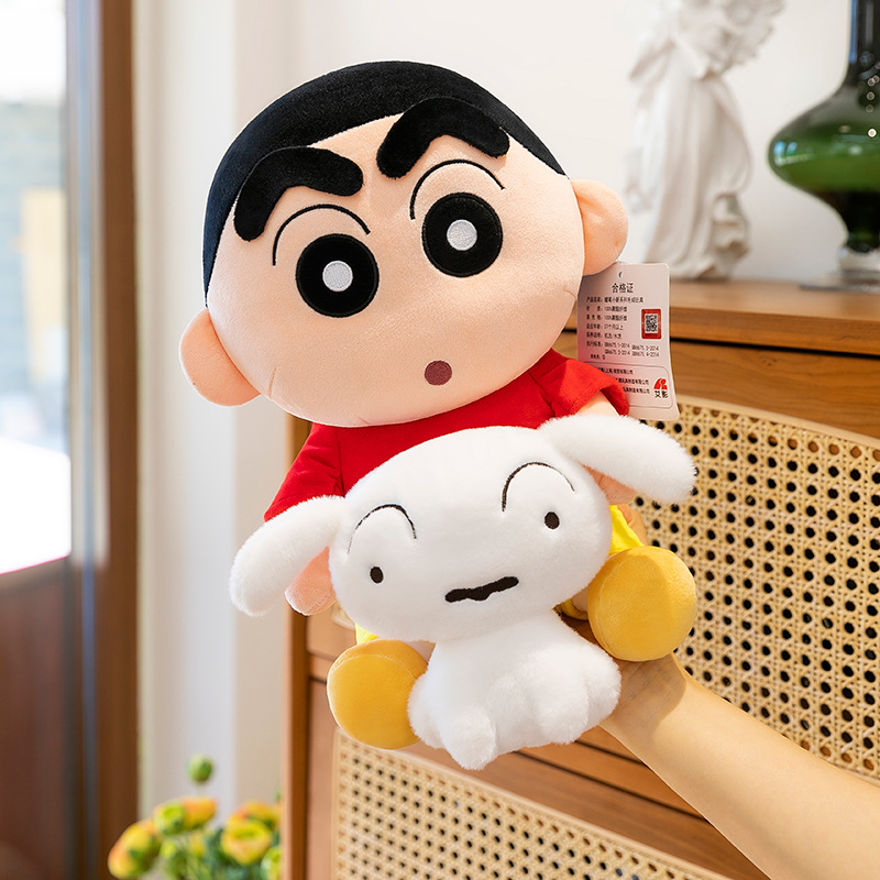 Authentic cute cuddle little New plush toy, soft and adorable cartoon white dog doll, children's gift Application Scenario