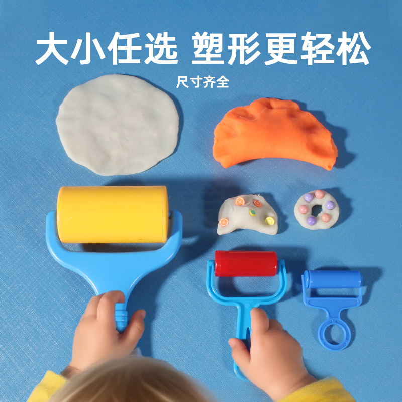 Source factory plasticine, space toys, sand, colored clay, ultra-light clay, small rollers, large pusher, soft clay mold matching Application Scenario