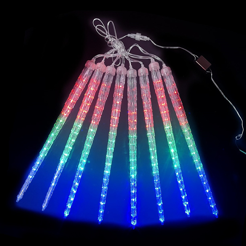 LED冰柱灯 冰锥灯流星雨灯串圣诞灯防水装饰太阳能工程亮化批发彩灯礼品产品图