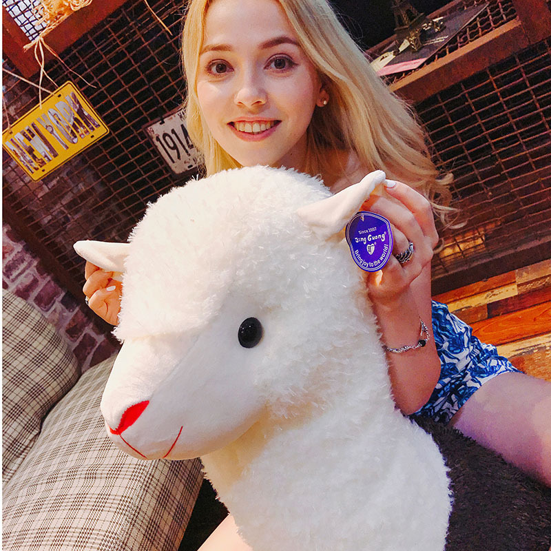 Foreign trade wholesale alpaca doll dolls, large plush toys, sleeping pillows, company event gifts, logo Application Scenario
