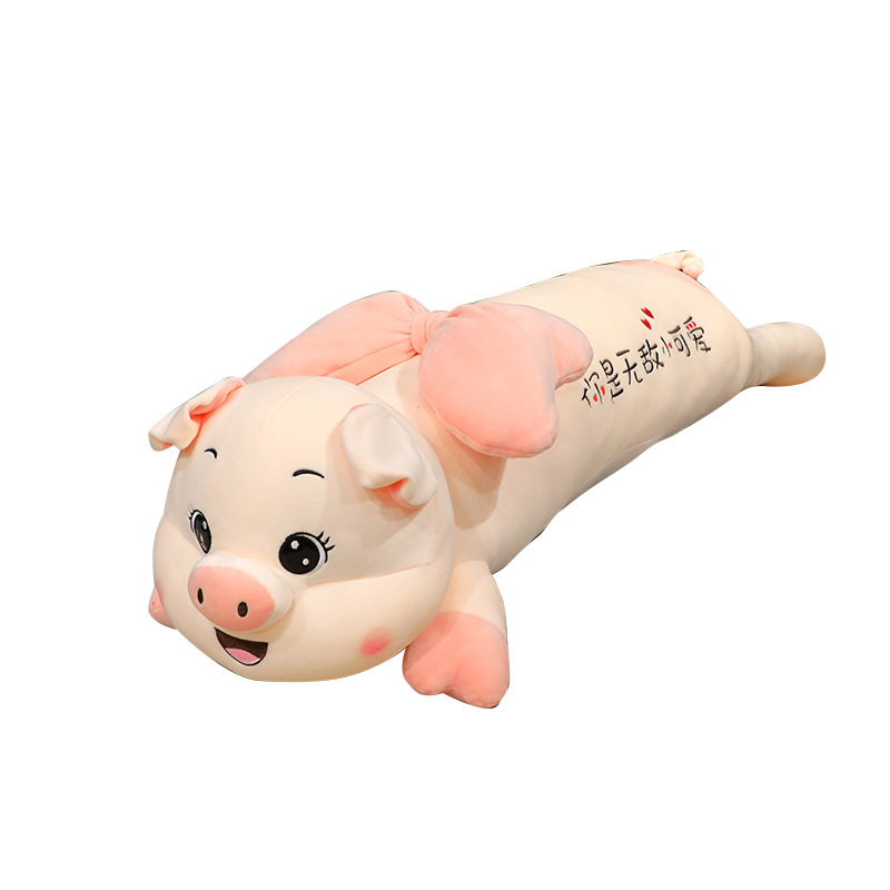 Cute pig-shaped plush toys, creative throw pillows, stuffed dolls, and birthday gifts for girls on the Qixi Festival Item Picture