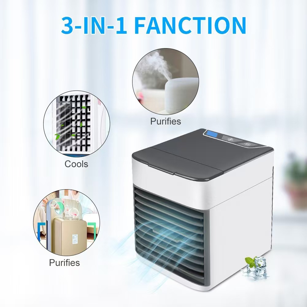 The second-generation new type of cold air blower, household cold air blower, USB mini small fan, office air cooler, portable air conditioner Application Scenario
