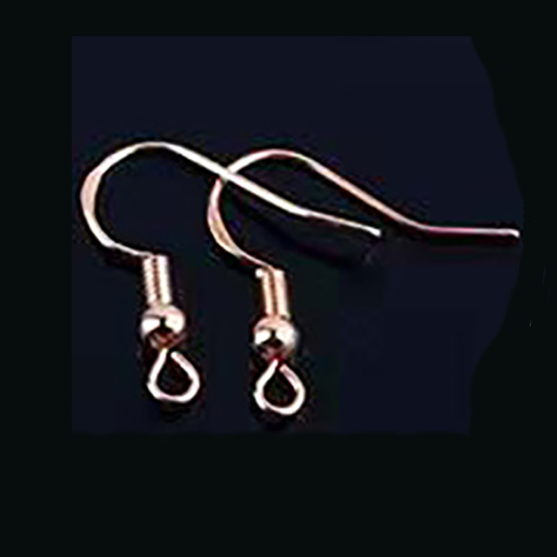 饰品耳饰配件跨境925字印饰品配件手工diy耳环耳坠制作材料保色电镀耳钩半成品