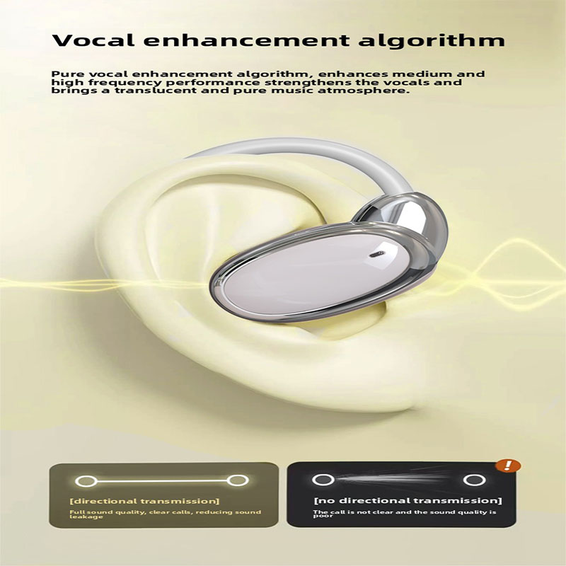 蓝牙耳机/倍思wm02/AirPods/Headphone/智能翻译白底实物图