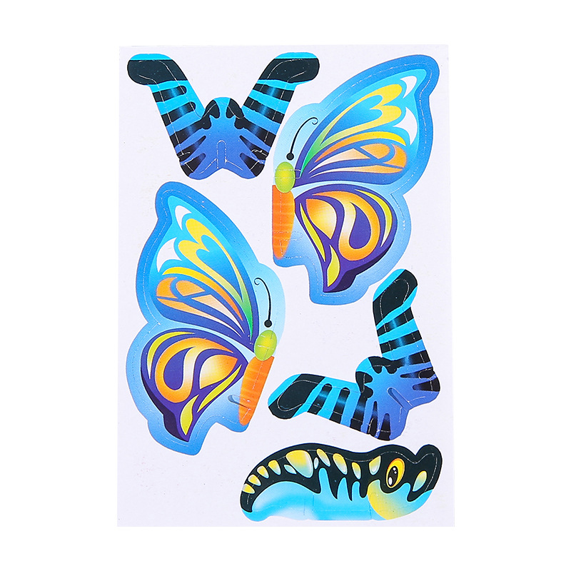 Wholesale of children's paper three-dimensional insect jigsaw puzzles, educational toys, diy jigsaw puzzles, and kindergarten gifts Item Picture