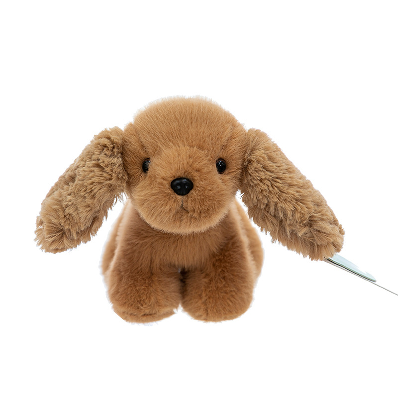 Cross-border simulation, cute and adorable West Highland puppy plush toys, Schnauzer figurines, table companions, doll gifts wholesale Item Picture