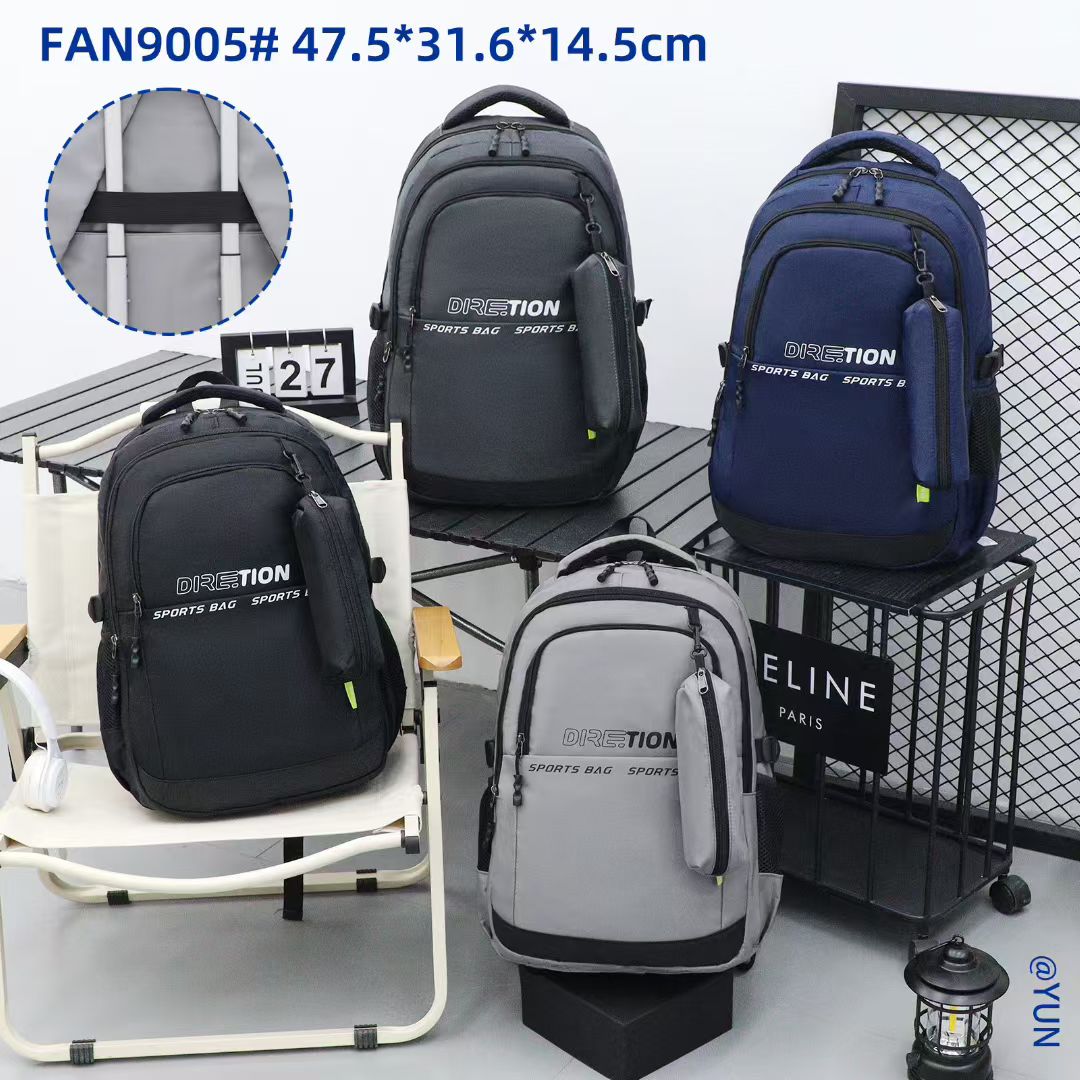 Fresh and light backpack, senior grade schoolbag, casual backpack, large-capacity student bag, waterproof lightweight computer bag backpack detail image 10