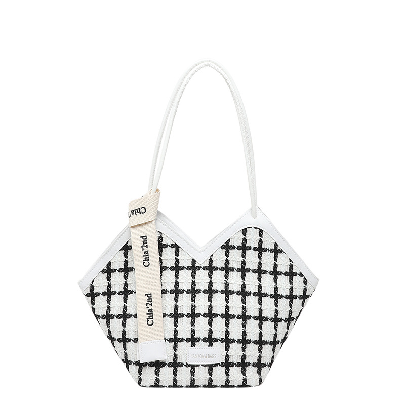 A niche design, fashionable, large-capacity single-shoulder bag for women, a new summer, high-end commuter bucket bag for 2025 Item Picture