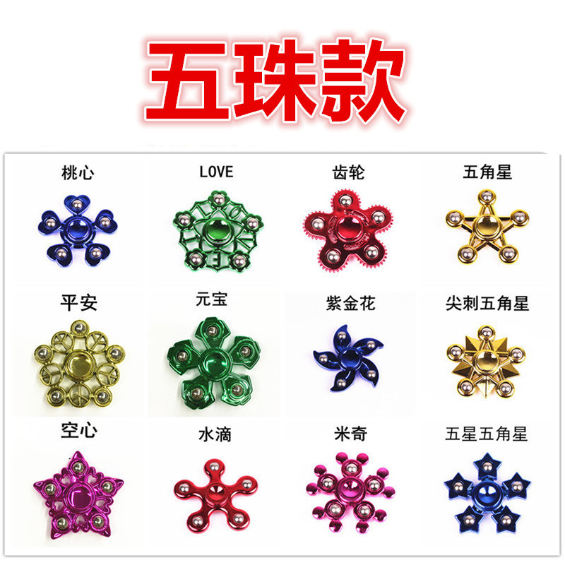 The factory produces handheld rotating steel ball finger gyroscopes, adult practice plastic finger gyroscopes and cross-border metal toys Application Scenario