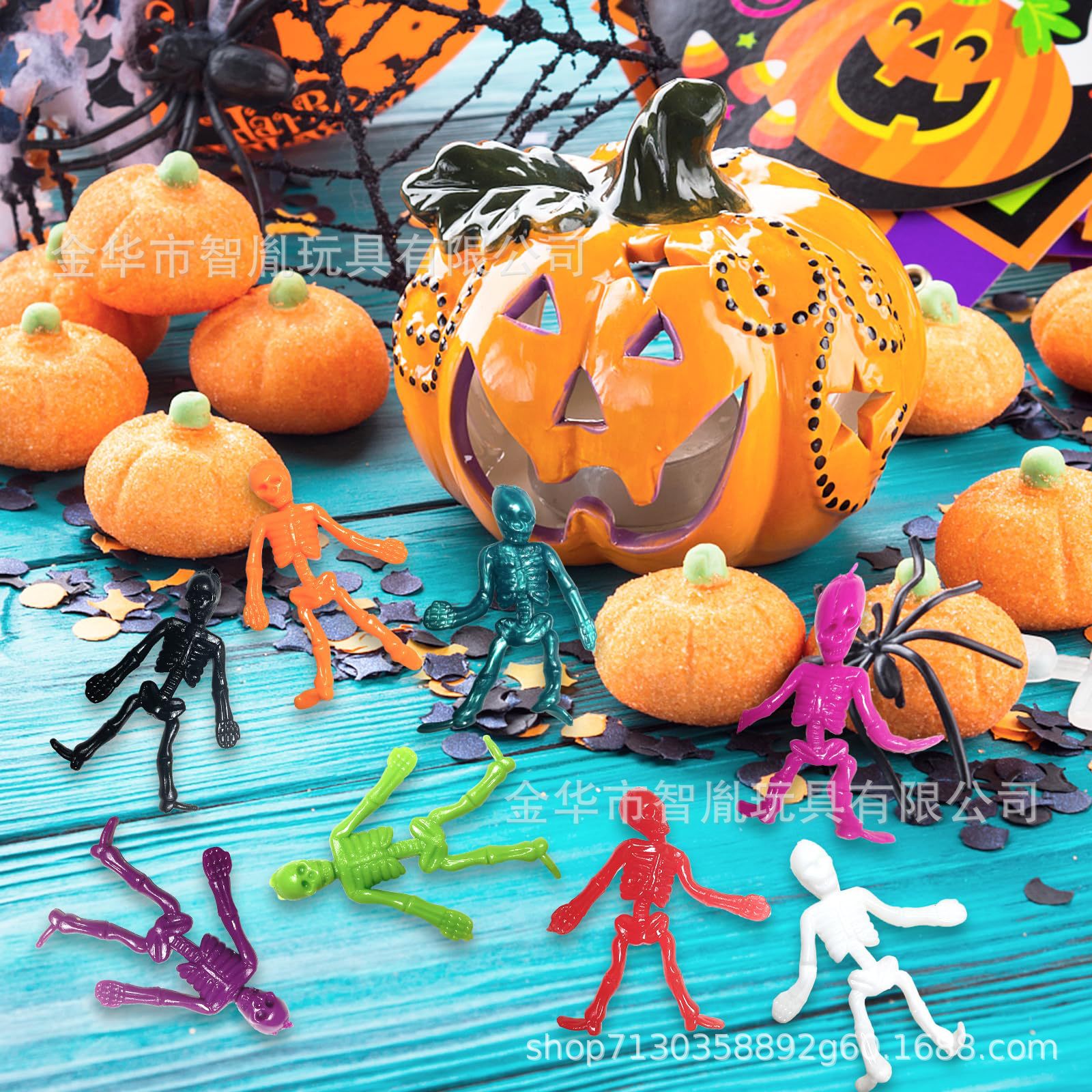 Cross-border best-selling Halloween soft rubber elastic stretchable zombie children's prank toys manufacturer Application Scenario