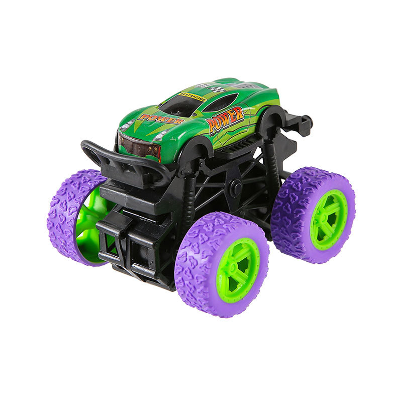 Children's toys, four-wheel drive inertial stunt off-road vehicles, boys' toy cars, alloy car models, street toy wholesale Item Picture