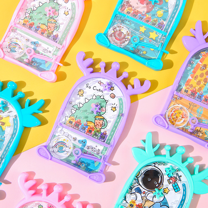 Wholesale of children's palm-sized pinball machines, intelligence mazes, educational toys, game machines, kindergarten prizes and gifts, pinball discs Specification drawing
