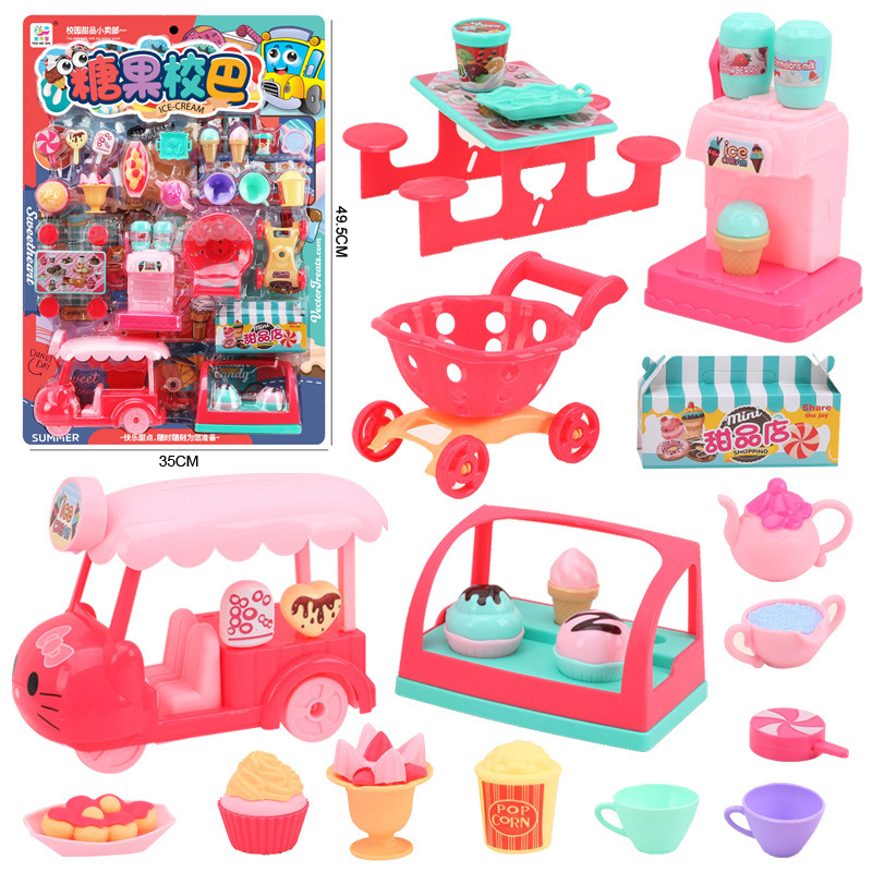Free shipping for dolls, girls, accessories, sets of toys, play house. Toys are sold in shopping malls, supermarkets and night markets near the campus Item Picture