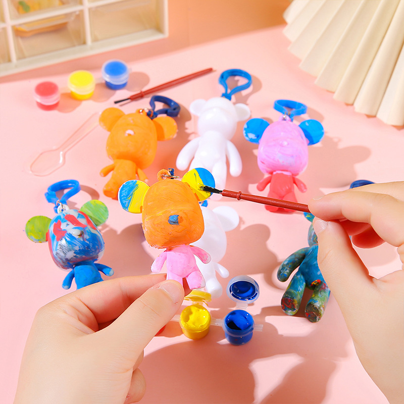 Wholesale of Fluid Bear material kits, diy handcrafted fluid bear paint, street stall supplies, wholesale of fluid accessories full figure