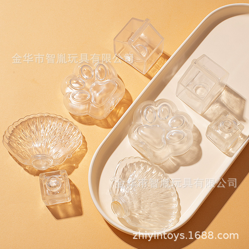 DIY super soft empty ball skin milk fragrance homemade handmade ball TPR ball skin sticky empty skin water ball toy, the same style as Xiaohongshu details Picture