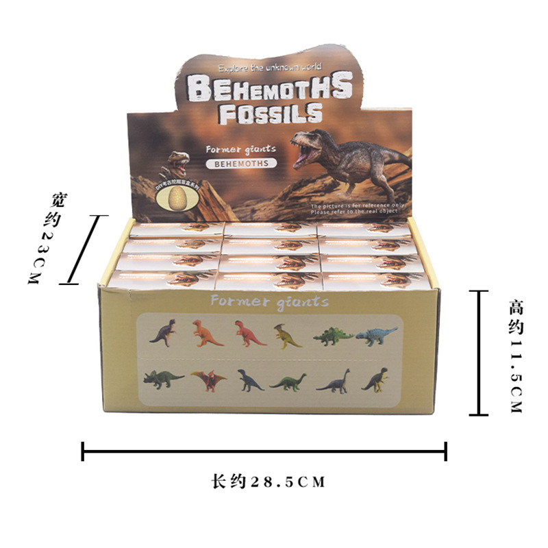 Cross-border exploration and excavation of dinosaur eggs, children's DIY hands-on archaeological toys, wholesale of dinosaur model simulation toys details Picture