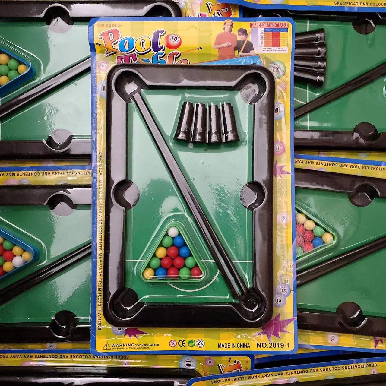 Mini billiard tables, children's gifts, night market small commodities, street stalls, toy wholesale, children's table tennis, fun and hot sales full figure