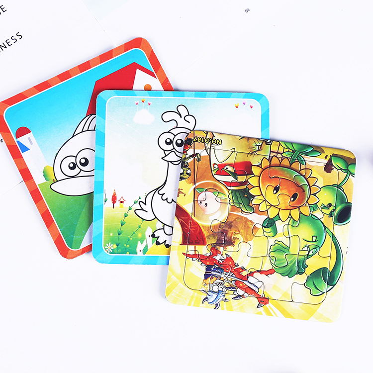 Wholesale of children's, toddlers' and babies' early education and intelligence paper toys, jigsaw puzzles, small gifts and promotional items Specification drawing