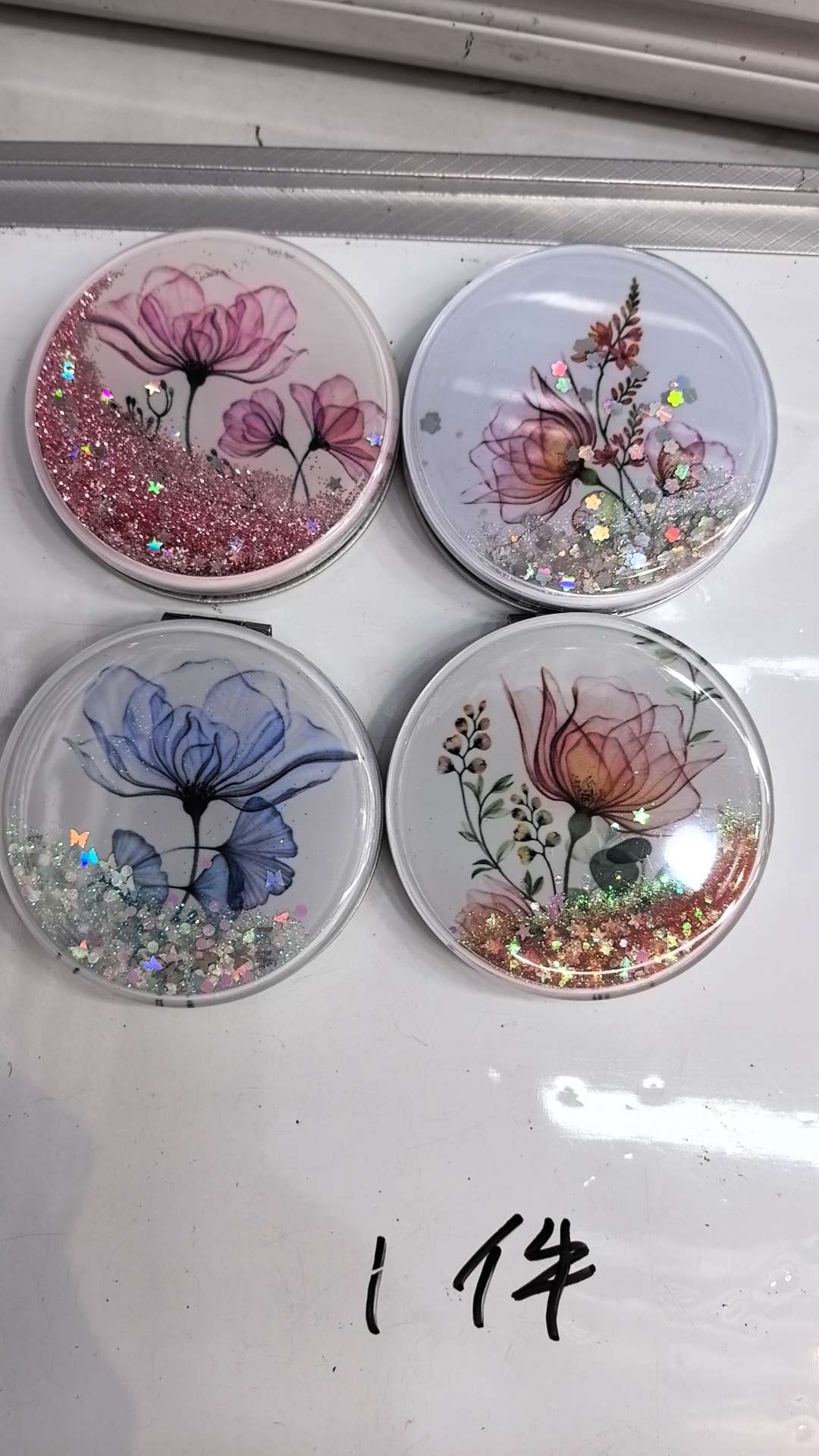 进口日用化妆镜便携口袋镜镜子A013轻巧便携化妆镜子旅行随身镜子女生化妆用品