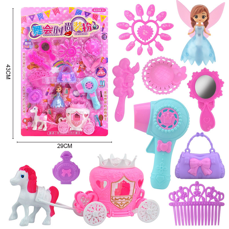 Free shipping for girls, princess accessories, new toys, baby kindergarten gifts, cartoon gemstones, children's bag sets full figure