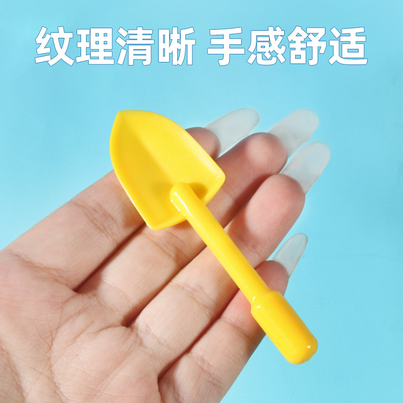 Garden tools: Plastic succulent spatula, colorful micro-landscape spatula, green plant potted planting tools, mini spatula details Picture