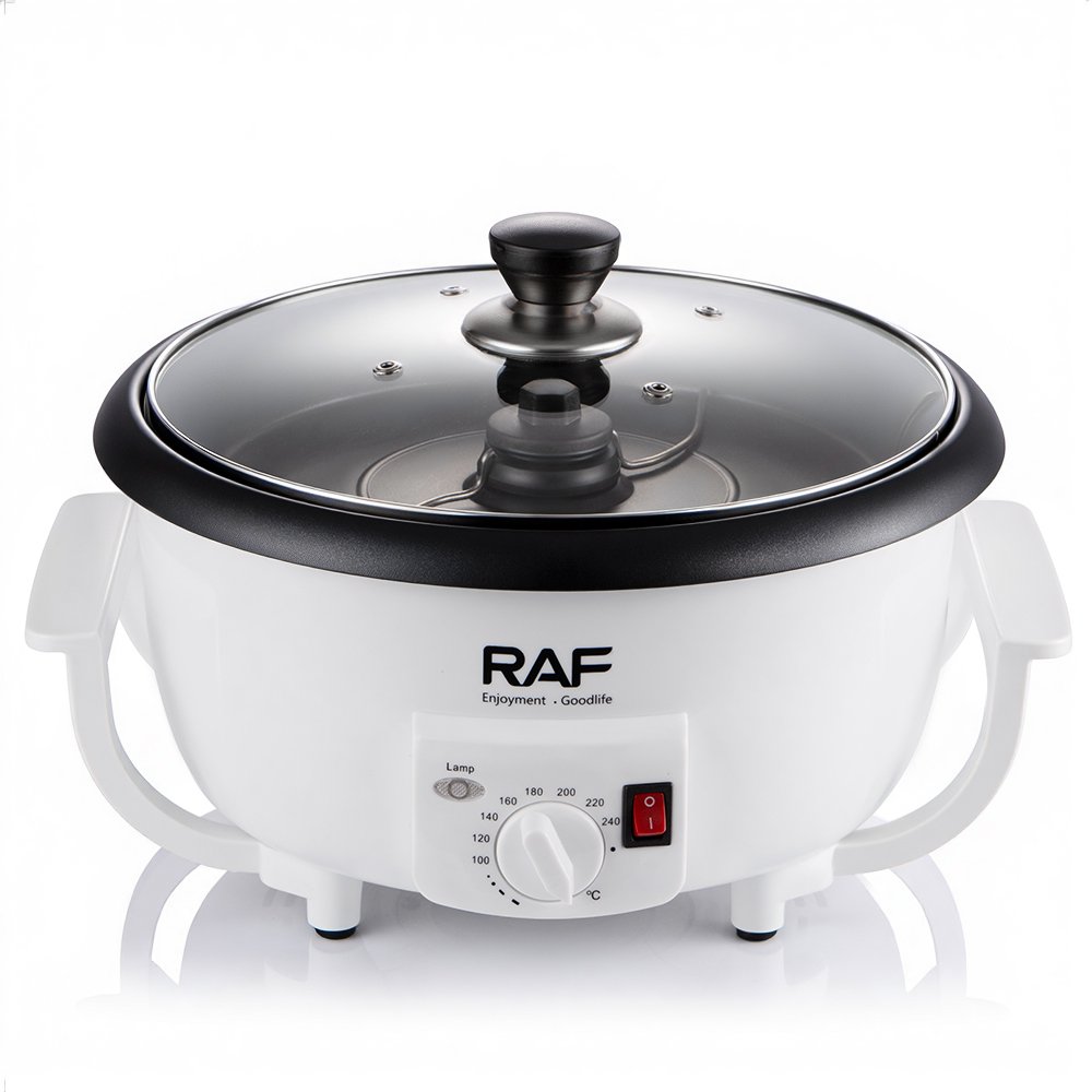 RAF European standard cross-border household coffee roaster, bean roasting machine, health pot, peanut stir-frying pot, bean roasting machine Item Picture