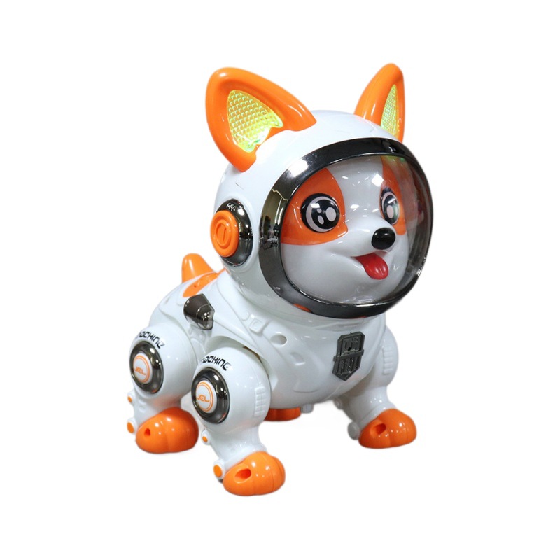 Children's intelligent robot dog, early education, intelligence, learning to speak and dance, Corgi dog toy, baby, learning to crawl Item Picture