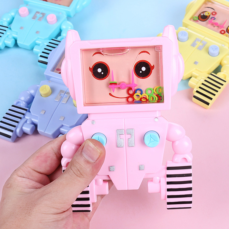 Water ring toss, water machine game machine, children's cartoon traditional nostalgic toys, mobile phones, small gifts for kindergartens full figure