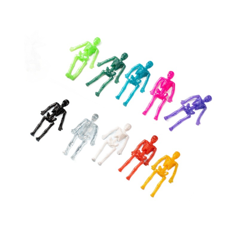 Cross-border best-selling Halloween soft rubber elastic stretchable zombie children's prank toys manufacturer Item Picture