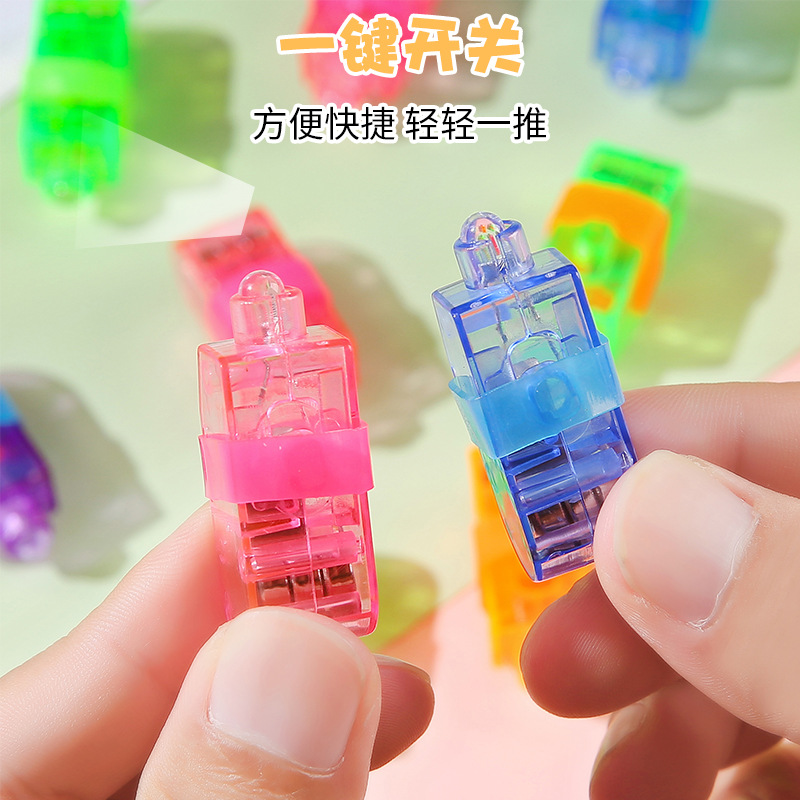 Wholesale of luminous rings, flower hand lights, shaking color lights, luminous finger lights, flashing rings, light strips, insulating sheets, ground promotion toys details Picture