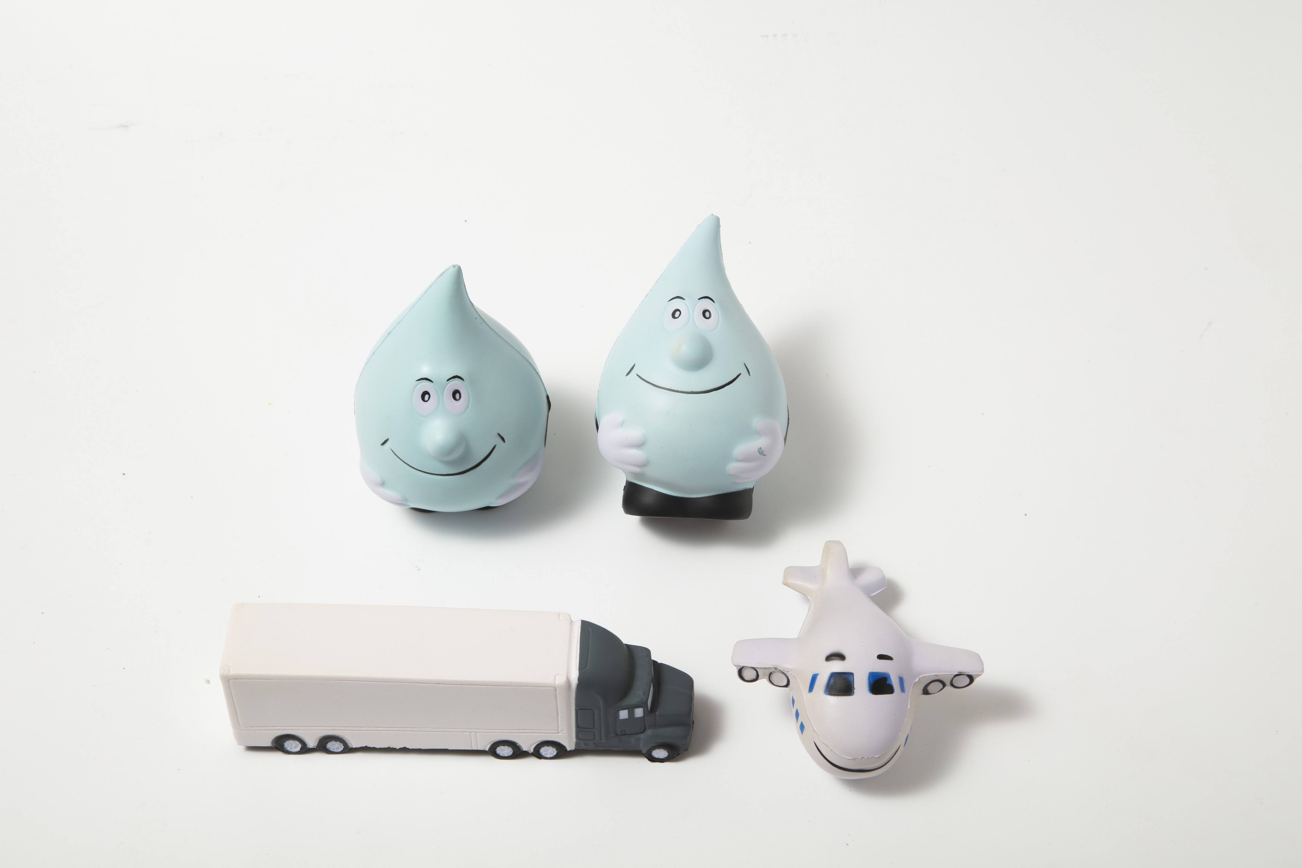 跨境爆款厂家批发6.3cmPU发泡球卡通礼品玩具球解压实心压力球卡通球厂家直销