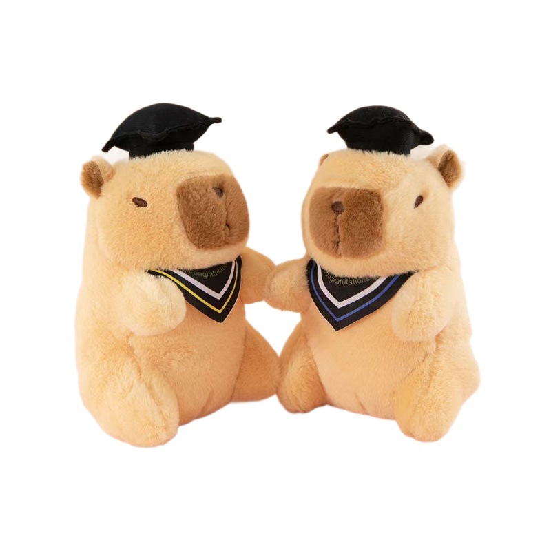 Cross-border Kapibala plush toys, 8-inch claw machine dolls, wedding throwing dolls, and small gifts for the event Item Picture