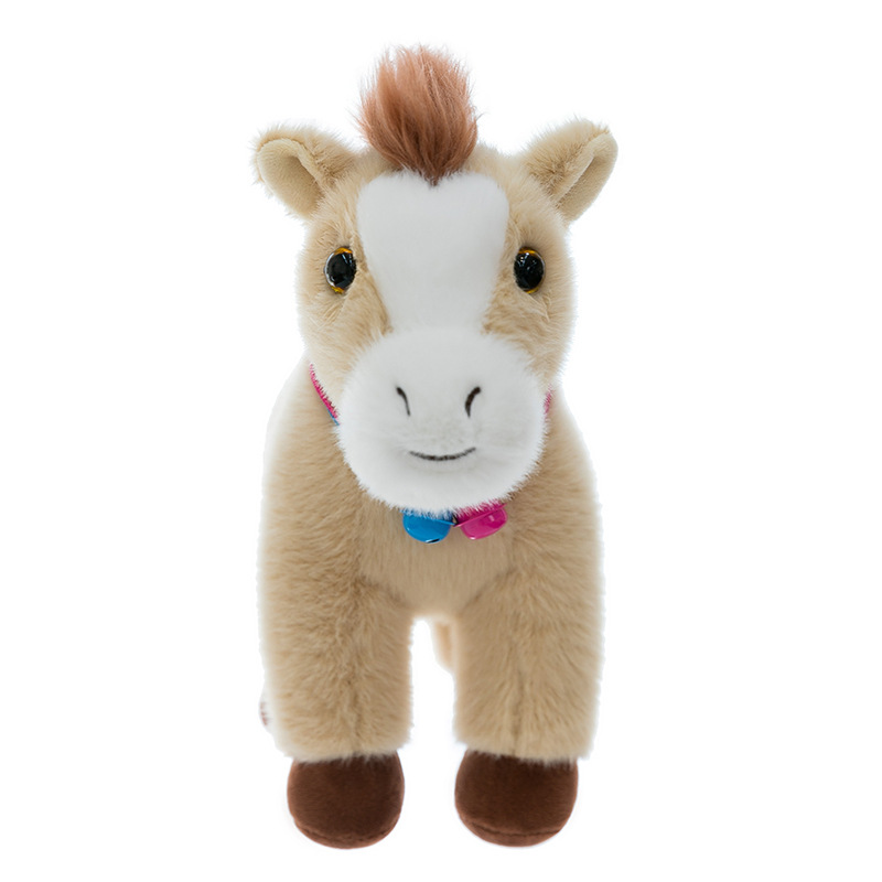 This is a popular and cute site-style faux horse plush toy, a little pony doll, a living room decoration gift Item Picture