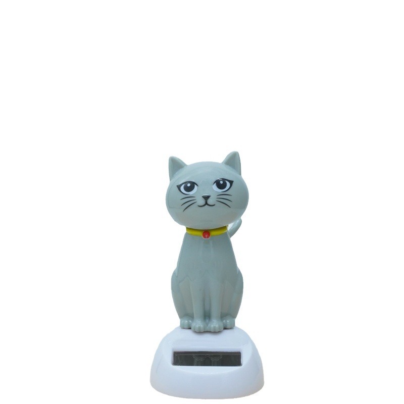 Solar-powered decorative items, cute money-making cats, creative car accessories, waving cat handicrafts, car interior decorative items and car decorations, cheap