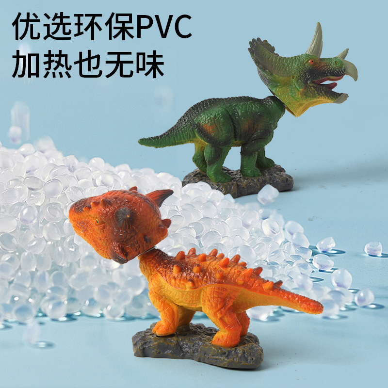Wholesale of new cross-border simulation cute Velociraptor model children's educational toys, shaking head dinosaur toy ornaments Application Scenario