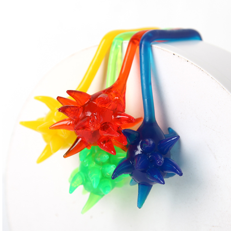 Wall-climbing spider toy, Superman Sticky Little toy, stress-relieving wall-climbing meteor hammer, palm sticky Fun Little boy toy Item Picture