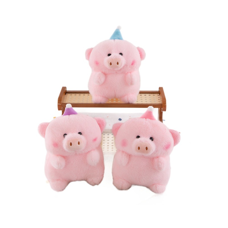 A new 8-inch premium upgraded version of the "Little Pig" for foreign trade, a high-end claw machine-specific plush toy, and a small gift for the event Item Picture