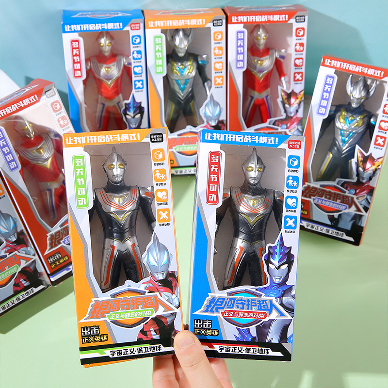 Robot doll box set, new box set Hero Universe doll, robot children's toy wholesale, street stall ring full figure